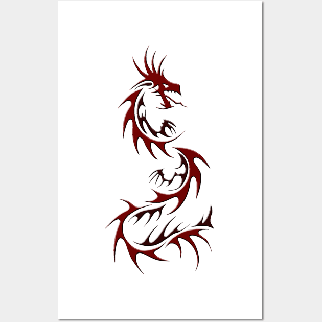Chinese Dragon Year of the Dragon Wall Art by Highseller